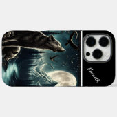 Wolf's Moonlit Howl Case-Mate iPhone Case (Achterkant (horizontaal))