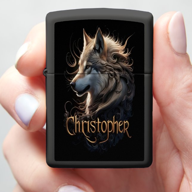 Wolf's Portret, Christopher's Naam (In Hand)