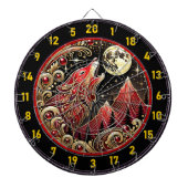 Wolf's Spirit verlicht het spel Dartbord (Voorkant)