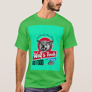 Wolfs Tooth Dog Food Graphic T-shirt