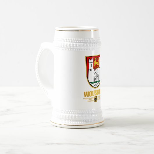 Wolfsburg Bierpul (Voorkant links)