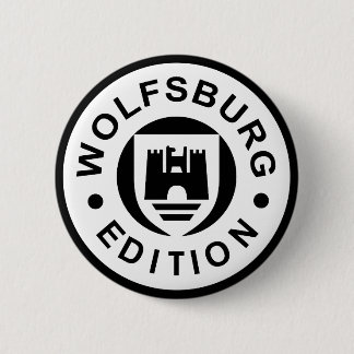 Wolfsburg Edition (zwart) Ronde Button 5,7 Cm