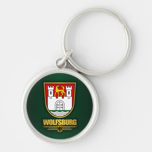 Wolfsburg Sleutelhanger (Voorkant)