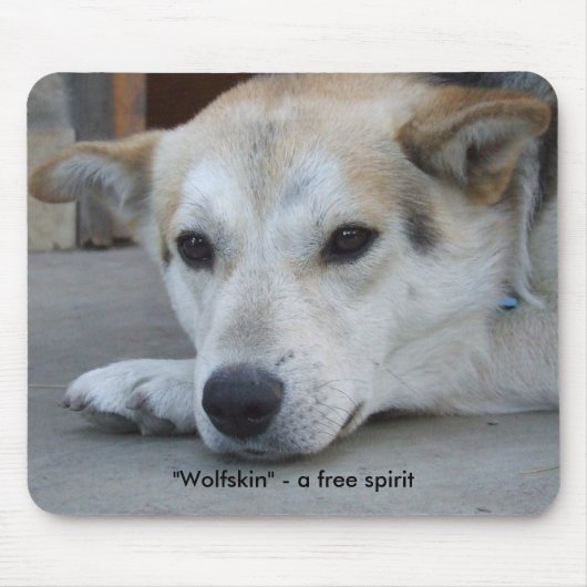 "Wolfskin" Mousepad Muismat (Voorkant)