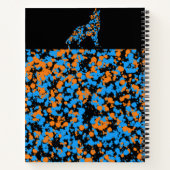 wolfspetterende verf notitieboek (Achterkant)