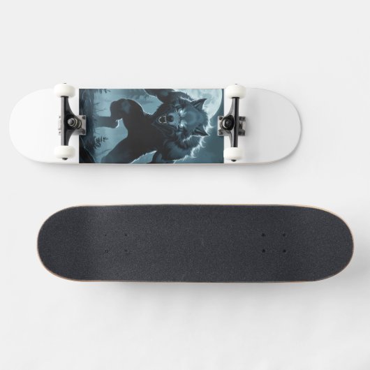 Wolfsthema Skateboard (Horizontaal)