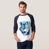 wolfsvogel t-shirt (Voorkant volledig)