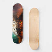 Wolfvuur en ijs skateboard (Voorkant)