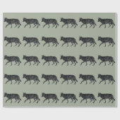 Wolfwerkpapier Cadeaupapier (Vlak)