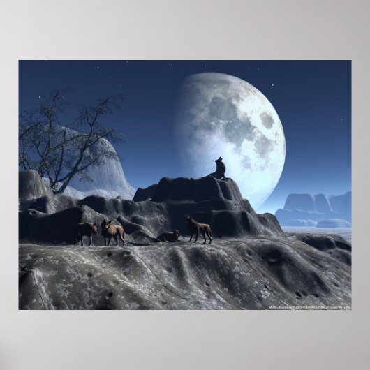 Wolfy Poster (Voorkant)