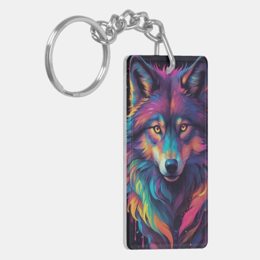 Wolfy Sleutelhanger (Voorkant Links)