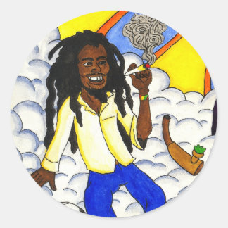 Wolk 69 ronde sticker