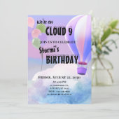 Wolk 9 kaart (Staand voorkant)