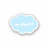 Wolk 9 sticker (Voorkant)