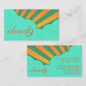 wolk 9 visitekaartje (Voorkant / Achterkant)