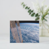 Wolk-bedekte Tasman en koraal Zeeen. Briefkaart (Staand voorkant)