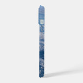 Wolk-bedekte Tasman en koraal Zeeen. iPhone 15 Hoesje (Linkerkant)