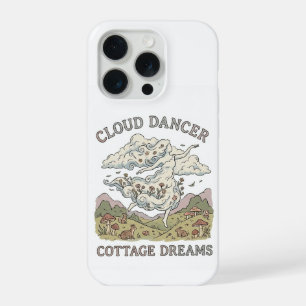 wolk die vredig en vrolijk danst iPhone 15 pro hoesje