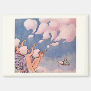 Wolk Feeën Die Wolken Maken Magneet