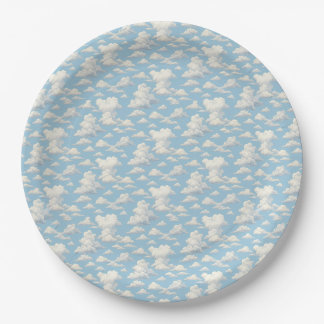 Wolk Patroon  Papieren Bordje