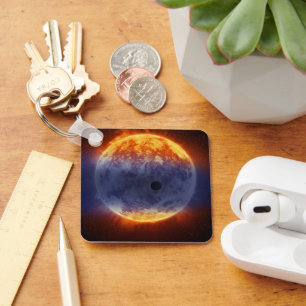 Wolk van waterstofgas van Exoplanet GJ 3470b Sleutelhanger