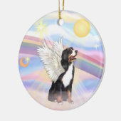 Wolken - Berner Sennenhond Keramisch Ornament (Links)
