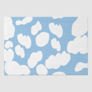 Wolken Blauwe lucht Wolken Tissuepapier