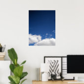 Wolken & Blue Sky Posters Prints (Thuiskantoor)
