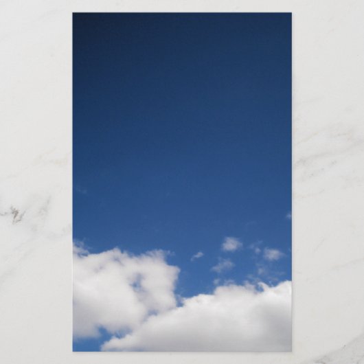 Wolken & Blue Sky Stationery Briefpapier (Voorkant)