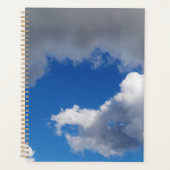 Wolken boven de bomen Foto Planner (Voorkant)