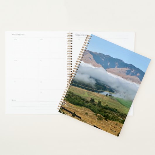 Wolken boven Flathead River Planner (Display)