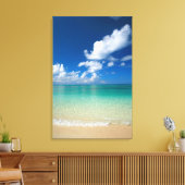 Wolken boven Zee Canvas Afdruk (Insitu (Woonkamer))