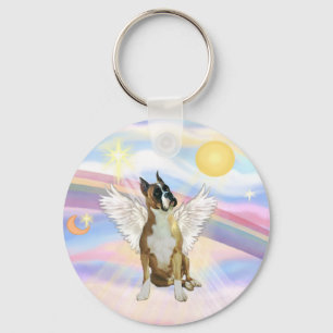 Wolken - Boxer engel (geknipt oor #1) Sleutelhanger