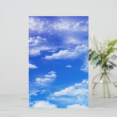 Wolken Briefpapier (Staand voorkant)