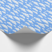 Wolken Cadeaupapier (Hoek)