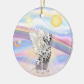 Wolken - Dalmatisch Keramisch Ornament (Links)