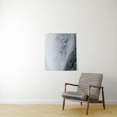 Wolken die over bergen stromen wandkleed (In situ)