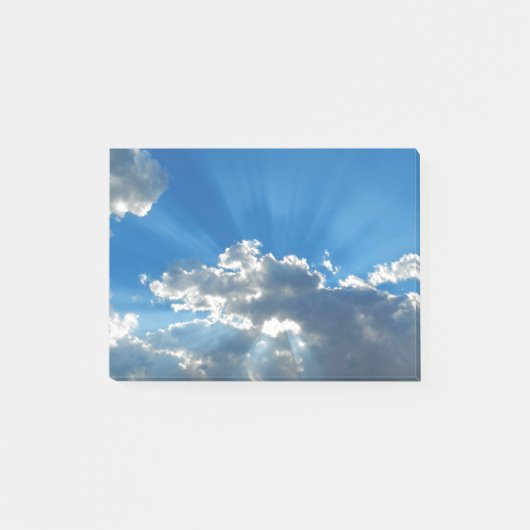 Wolken doorbreken post-it® notes (Voorkant)