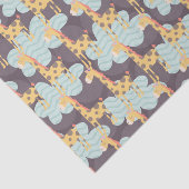 Wolken en Giraffes Tissuepapier (Detail)