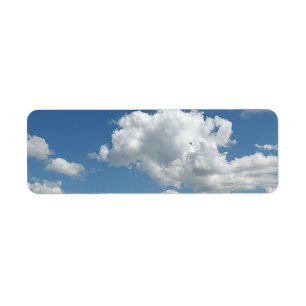 Wolken en Groen Etiket
