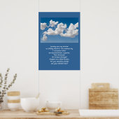 Wolken en Sky Poster (Keuken)