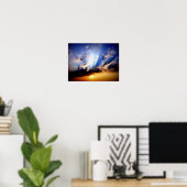 Wolken en Zonneuwen Poster (Thuiskantoor)