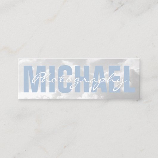 Wolken | Fotografie Mini Visitekaartje (Voorkant)