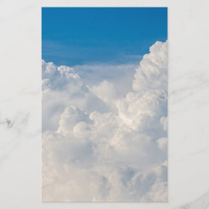 Wolken in de hemel briefpapier