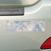 Wolken in de hemel bumpersticker (Op auto)