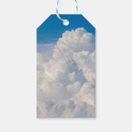Wolken in de hemel cadeaulabel