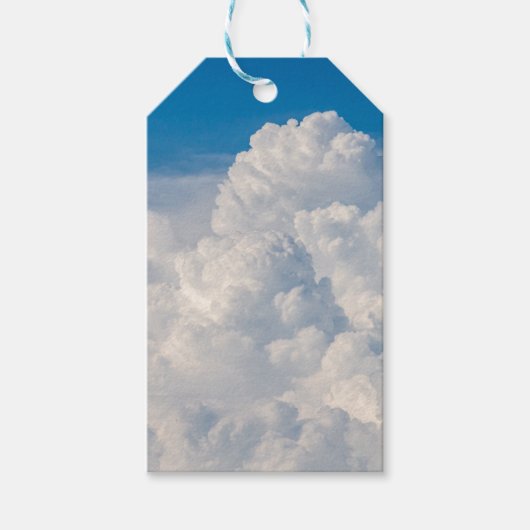 Wolken in de hemel cadeaulabel (Voorkant)