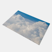 Wolken in de hemel deurmat (Schuin)