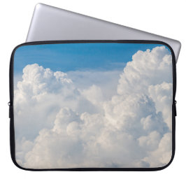Wolken in de hemel laptop sleeve