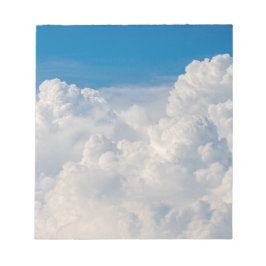 Wolken in de hemel notitieblok